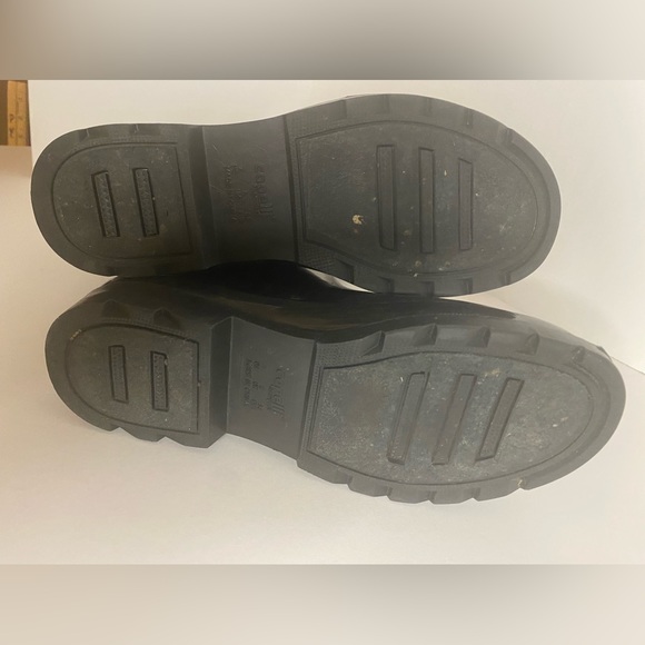 Women's Capelli New York Plaid Lined Rain Boots Rubber Size 7 Adj. Strap/Buckle - Picture 4 of 6